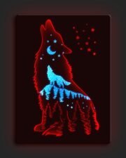 Wolf RGB Wall Light – LED Wall Art Decor