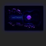 Guitar RGB Wall Light – LED Wall Art Decor