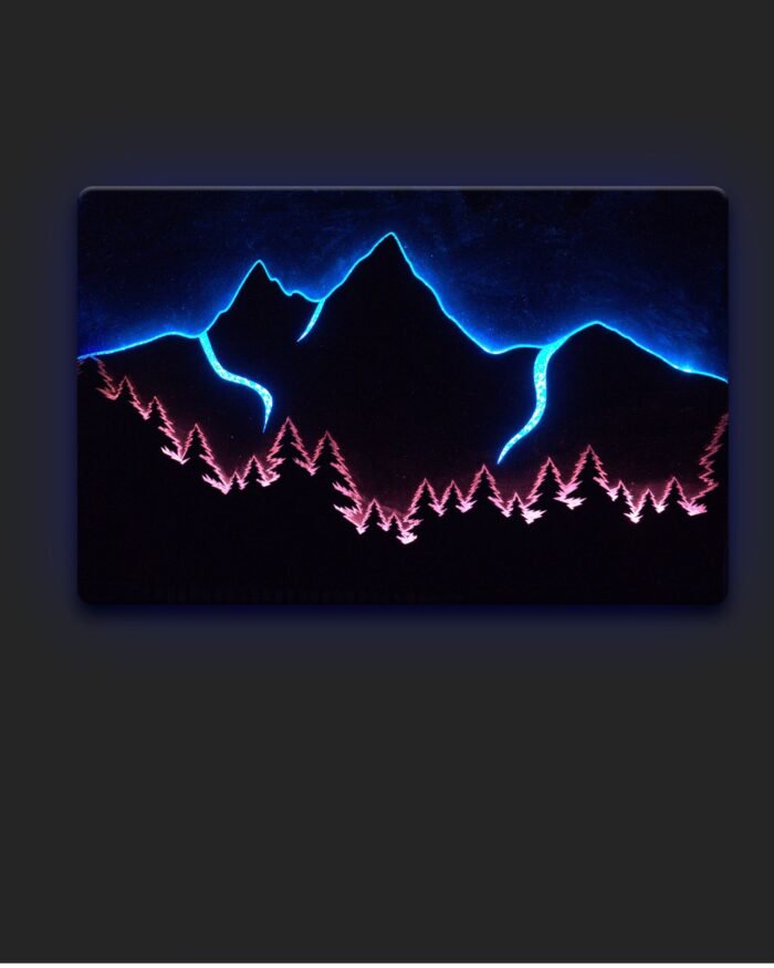 Forest RGB Wall Light – LED Wall Art Decor - Image 1