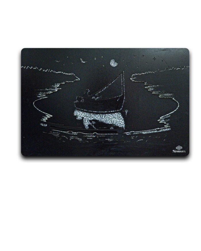 Boat RGB Wall Light – LED Wall Art Decor - Image 2