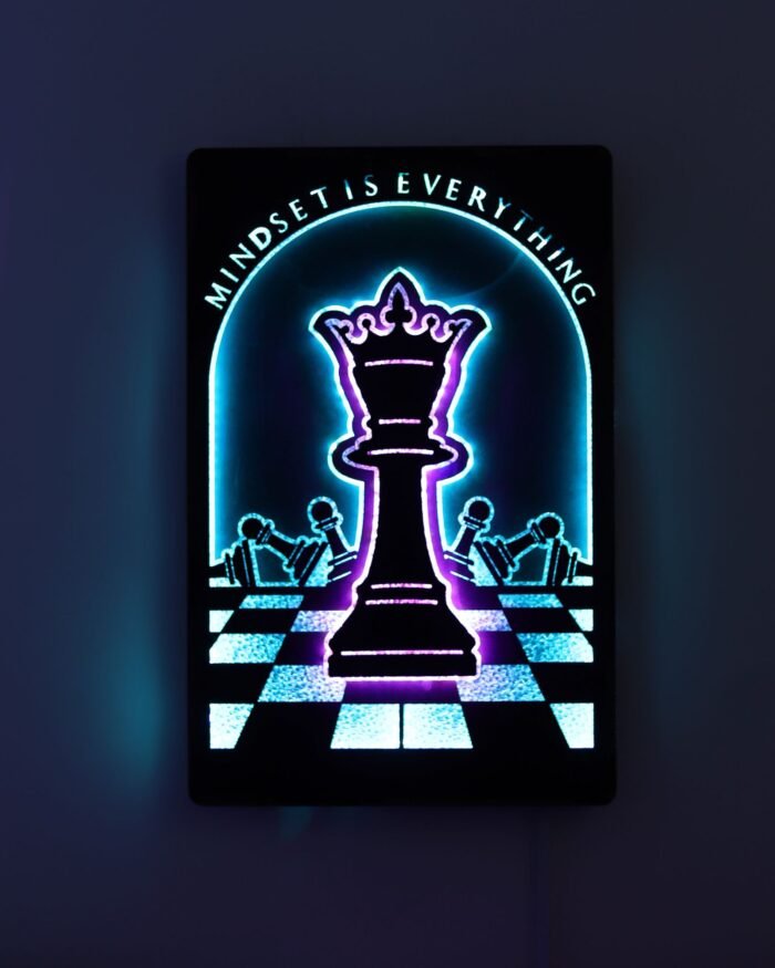 Chess RGB Wall Light – LED Wall Art Decor - Image 1