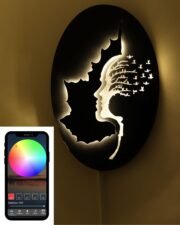 Illuminating Face Wall Art - Image 2