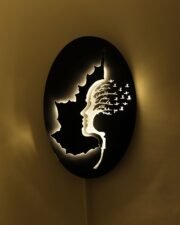 Illuminating Face Wall Art